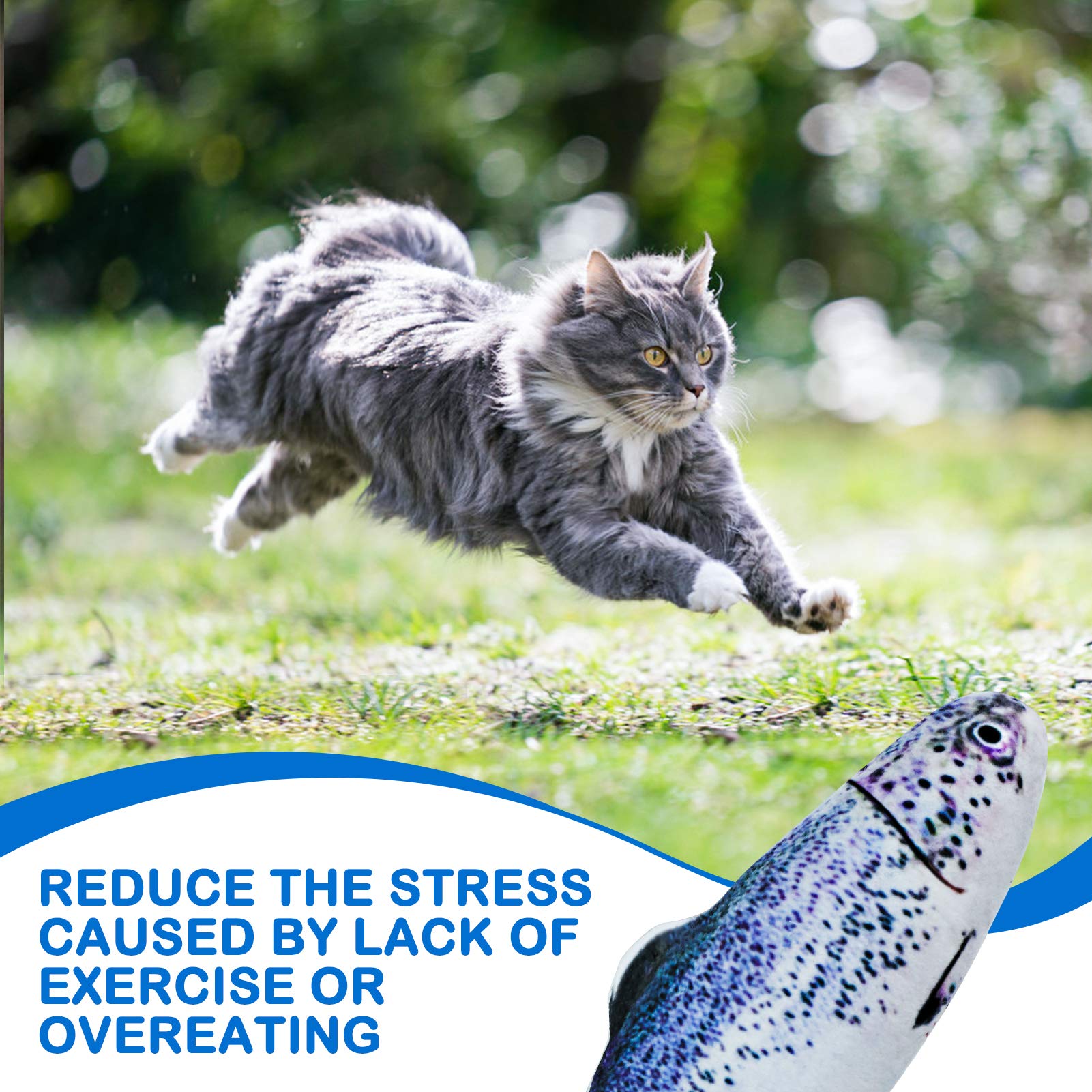 PJLJY safe teething fish toy supports gentle chewing.