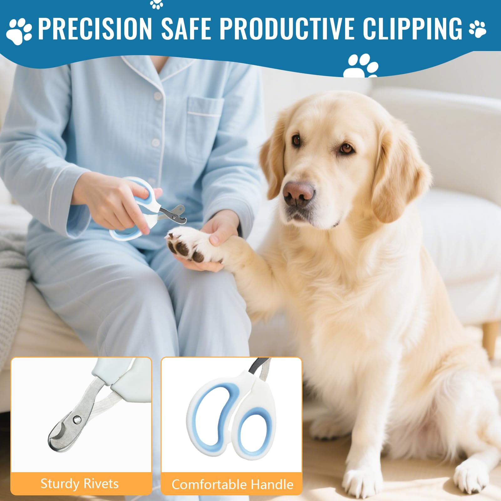 Pjordo 8-in-1 flea comb close-up shows pest control support.