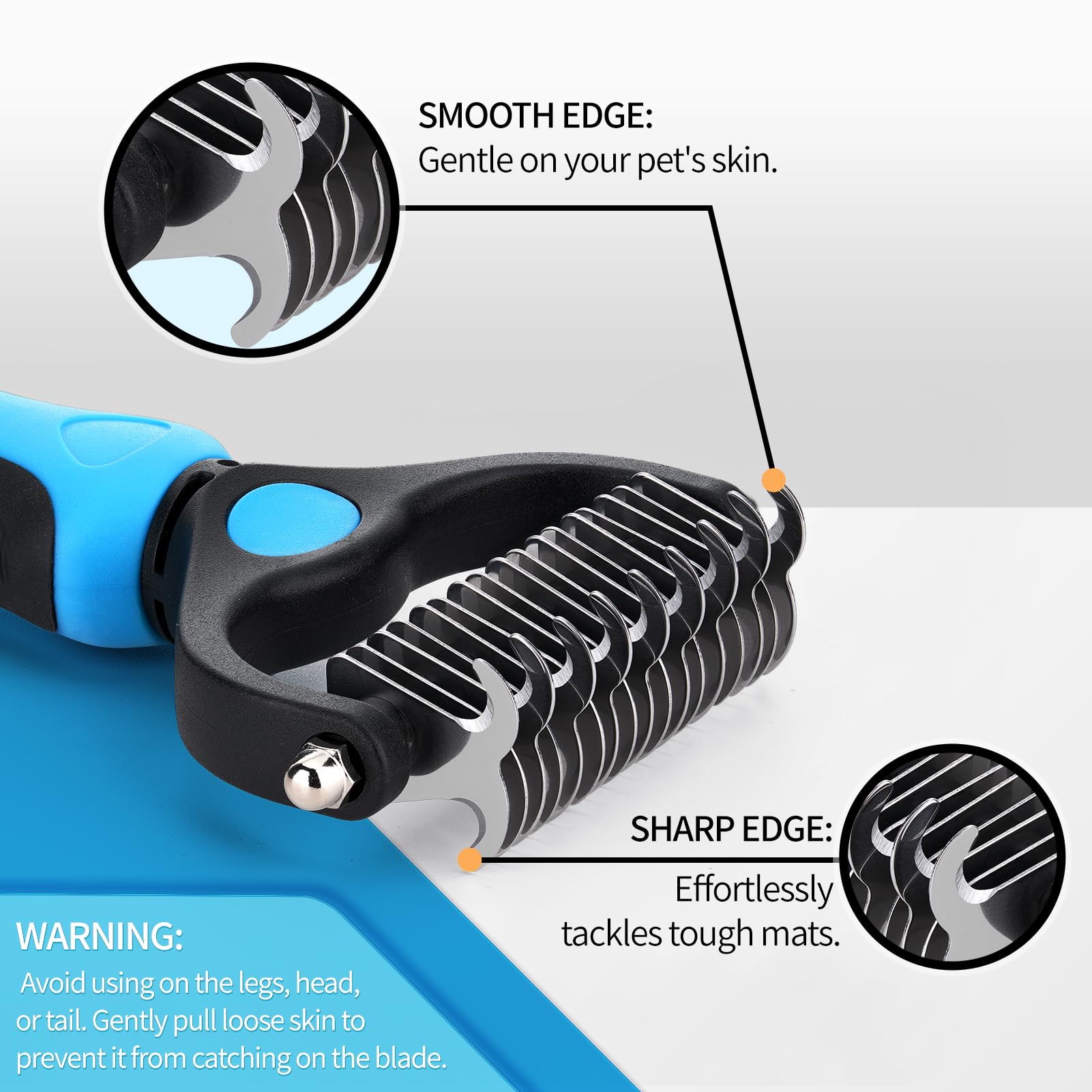 Pjordo comfortable grooming session with ergonomic handles