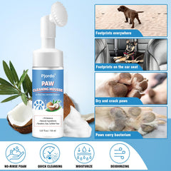 Pjordo dog paw balm stick application provides moisture and paw protection