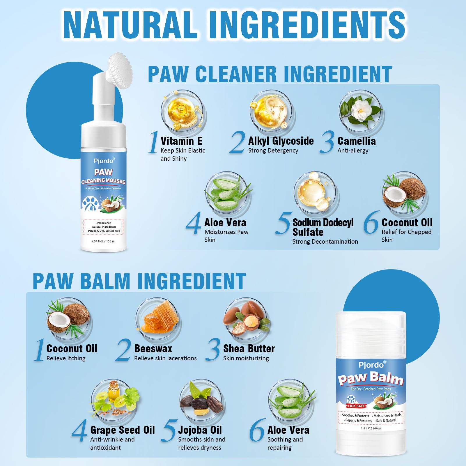 Pjordo dog paw cleaner removable brush head demonstrates thorough dirt removal