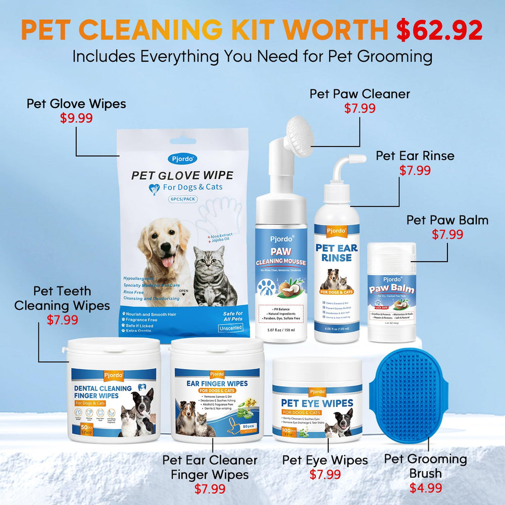 Pjordo Paw Balm moisturizes and protects dry paw pads.