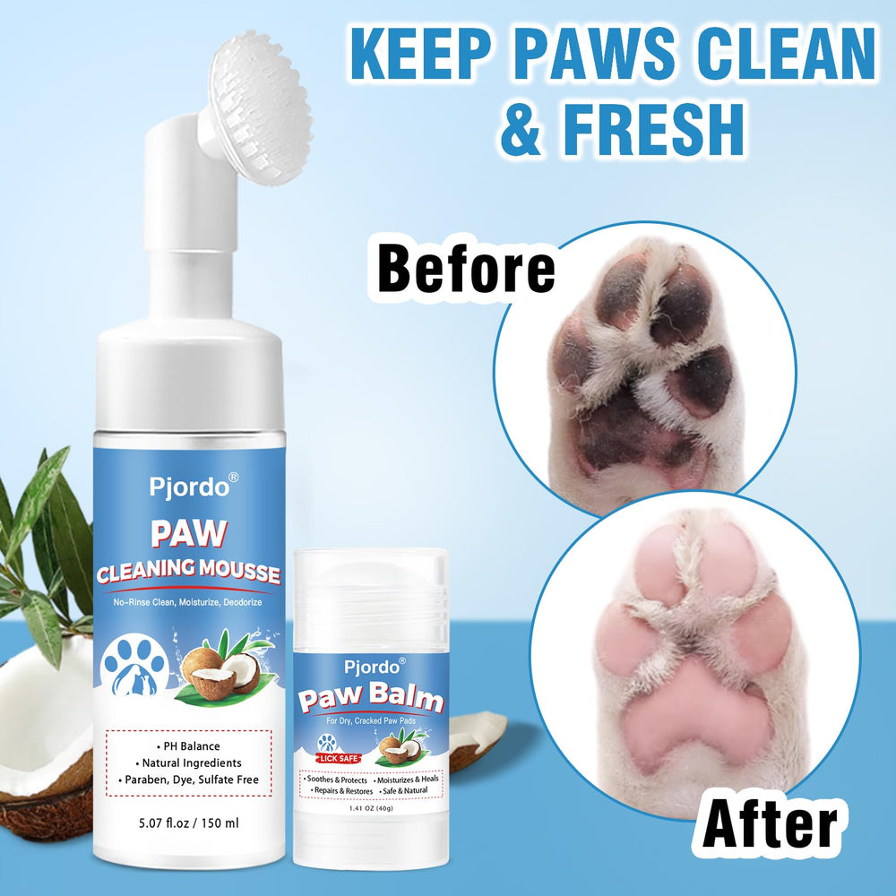 Pjordo natural formula with coconut oil and aloe vera for gentle cleansing