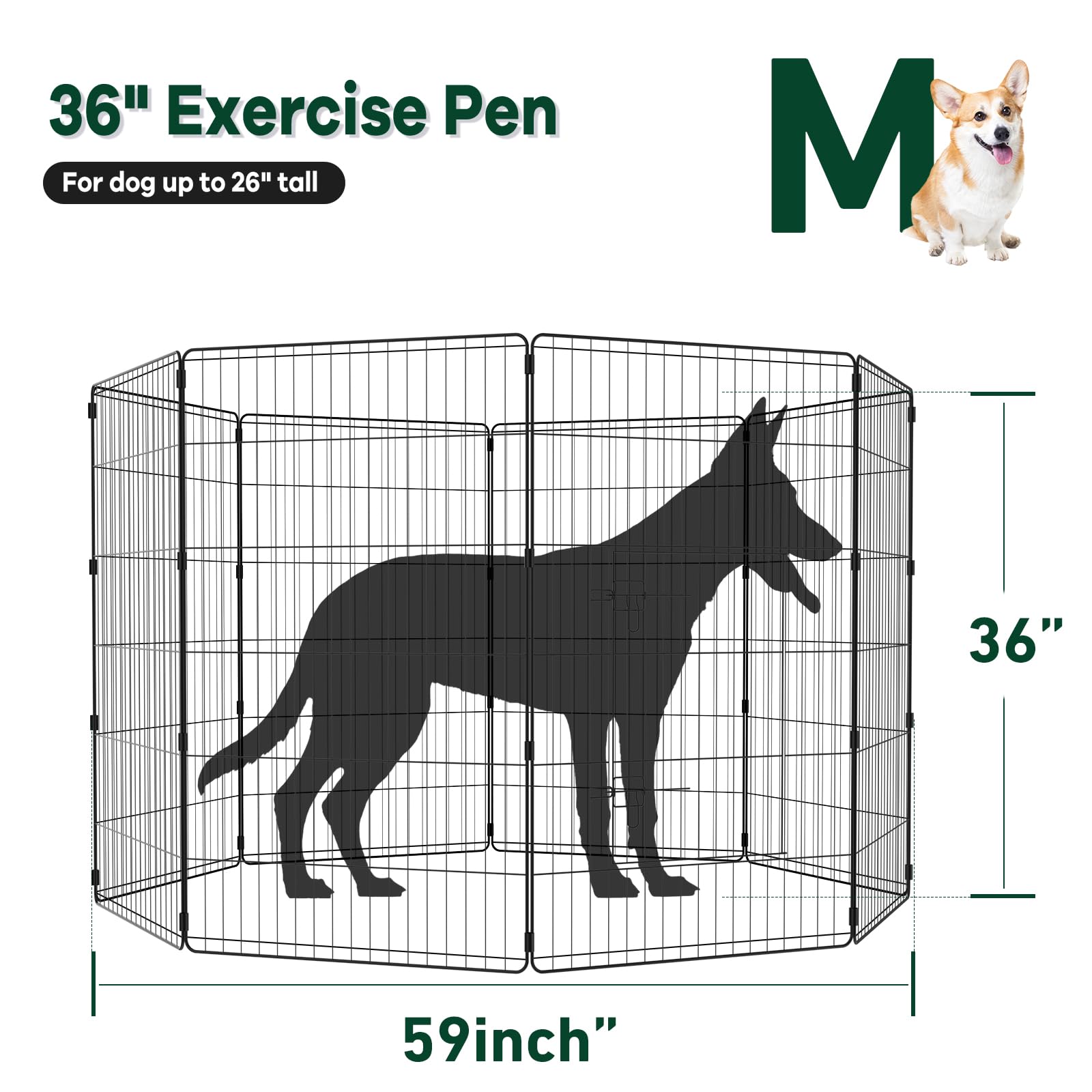 PJYuCien dog playpen bottom pad keeps floors clean and comfy during indoor play.