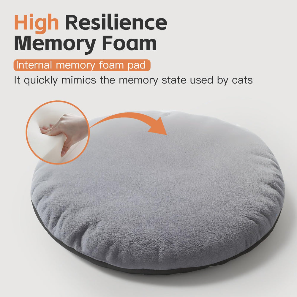 PJYuCien cat bed is machine-washable for easy cleaning.
