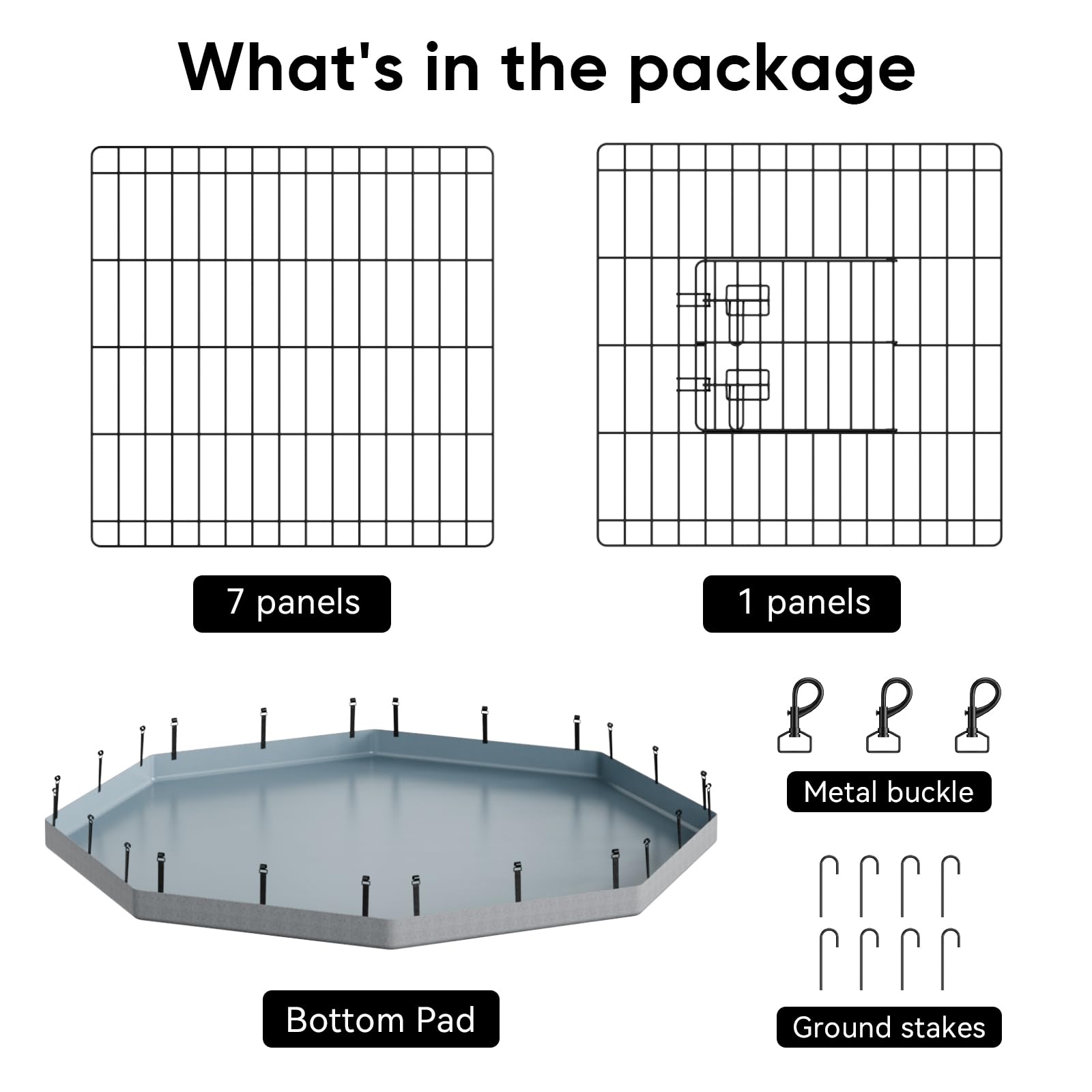 PJYuCien dog playpen bottom pad detail demonstrates waterproof fabric for spill resistance.