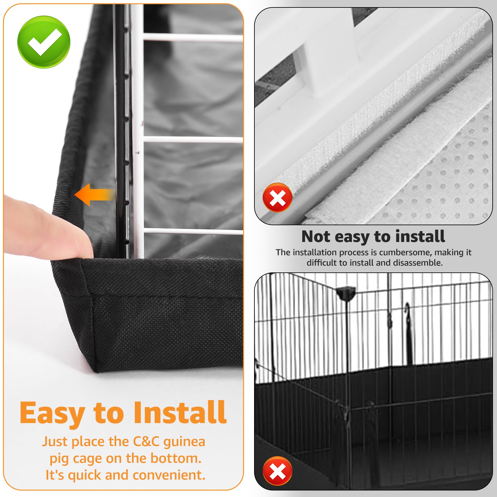 PJYuCien guinea pig liner made of durable Oxford 600D fabric