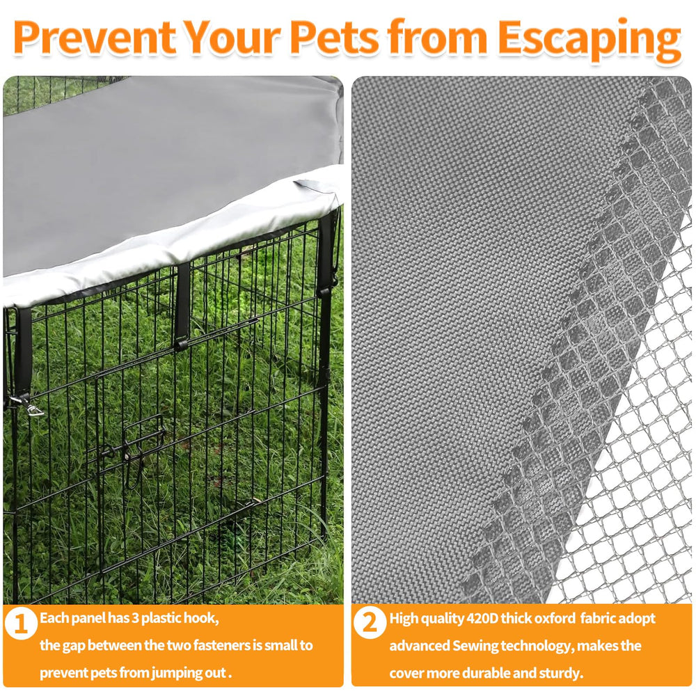 PJYuCien UV-protective mesh keeps pets cool in bright sun.