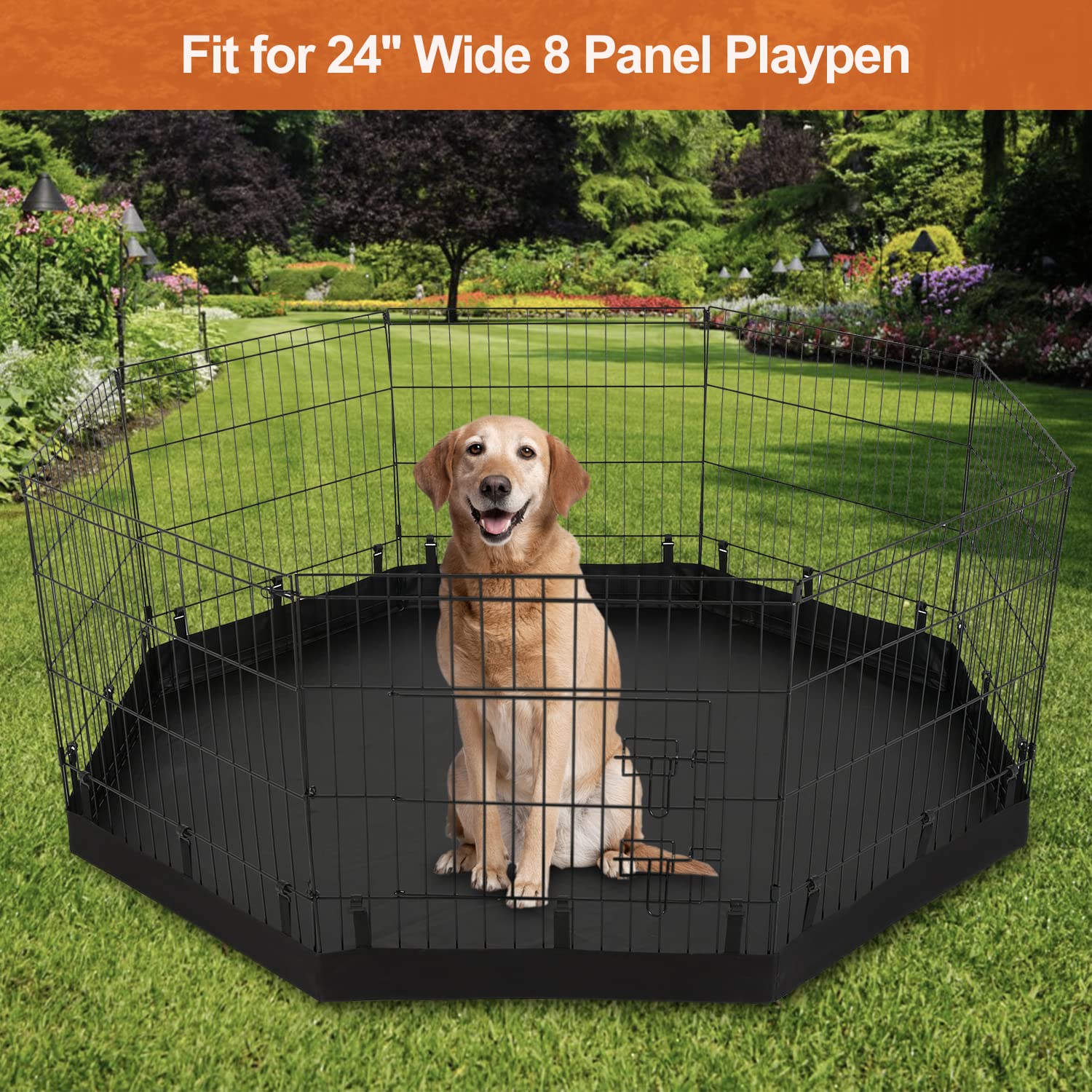 PJYuCien bottom pad uses durable oxford fabric for playtime durability
