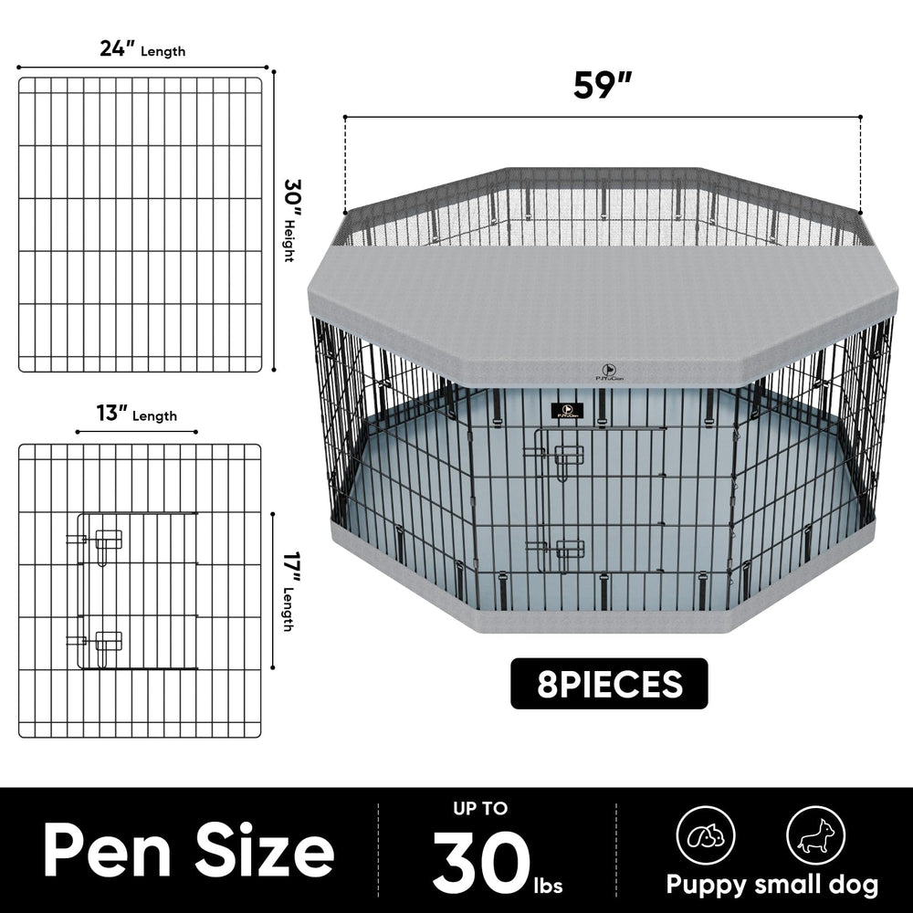 PJYuCien playpen folded for portable storage without tools
