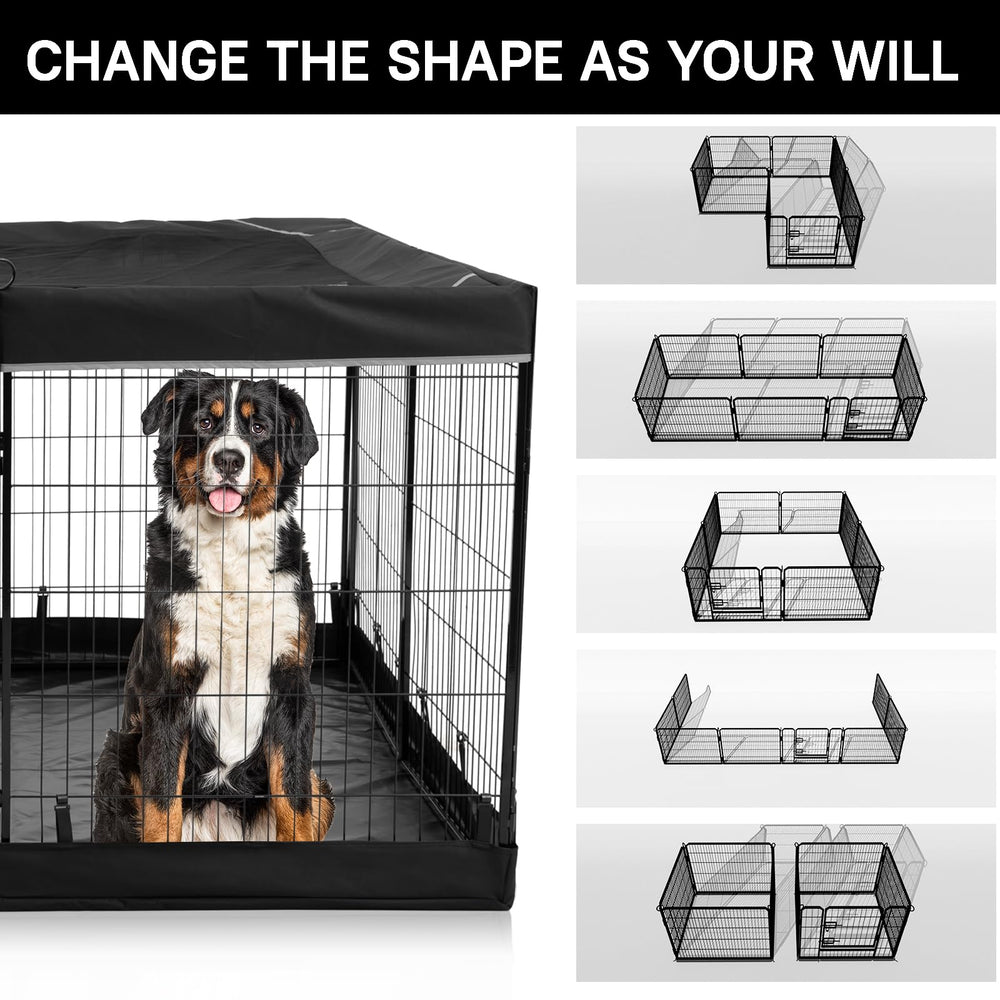 PJYuCien top opening dog door enables easy access.