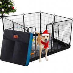 PJYuCien dog playpen storage bag keeps panels organized during travel