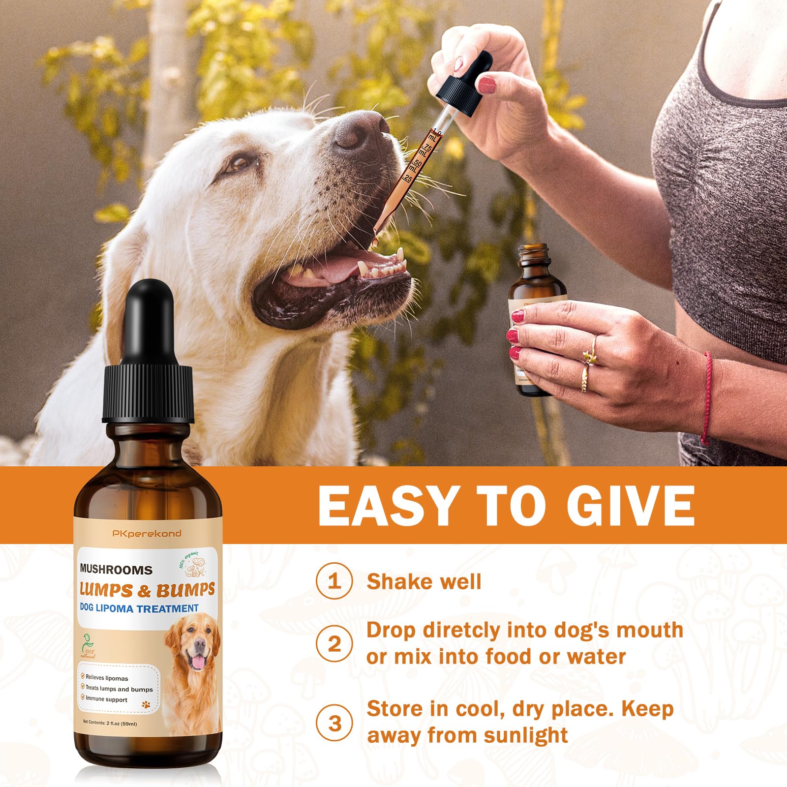 PKperekond dog energy mobility drops—daily vigor for pets