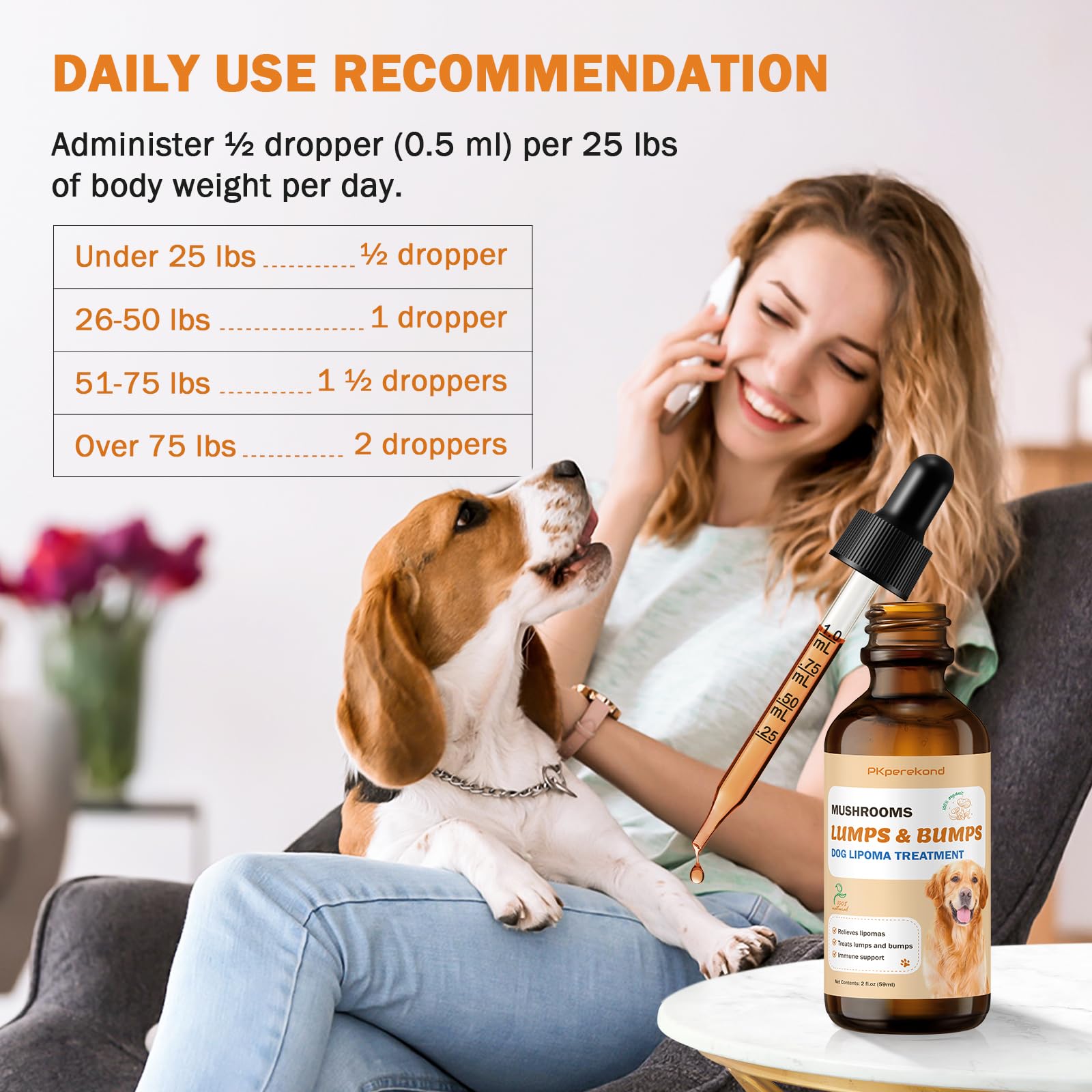 PKperekond immune beta-glucans drops—support for your dog's resilience