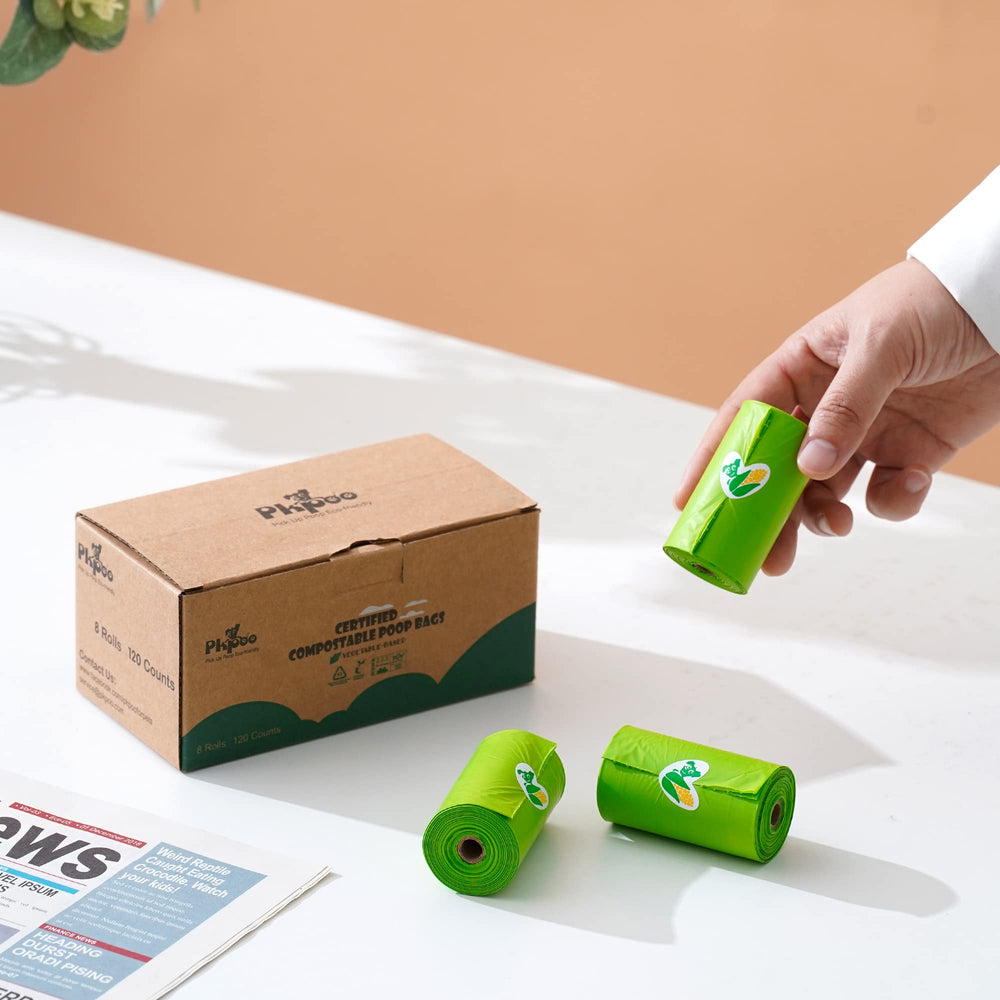 Pkpoo bolsas impermeables con control de olores para exteriores.