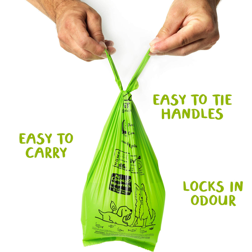 PLANET POOP odorless bags help keep parks clean after walks
