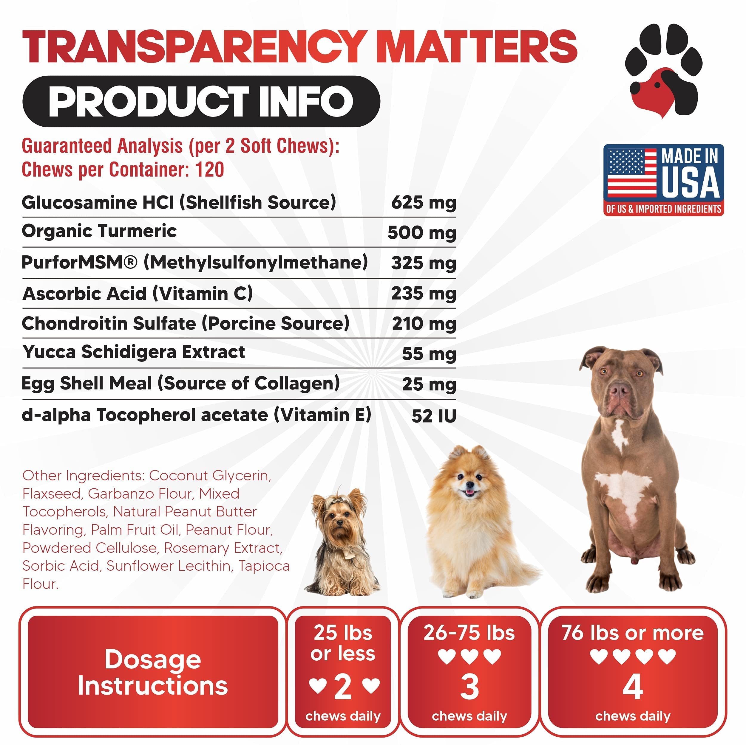 Planopaws ActivTreats turmeric ingredient close-up signals natural anti-inflammatory support.