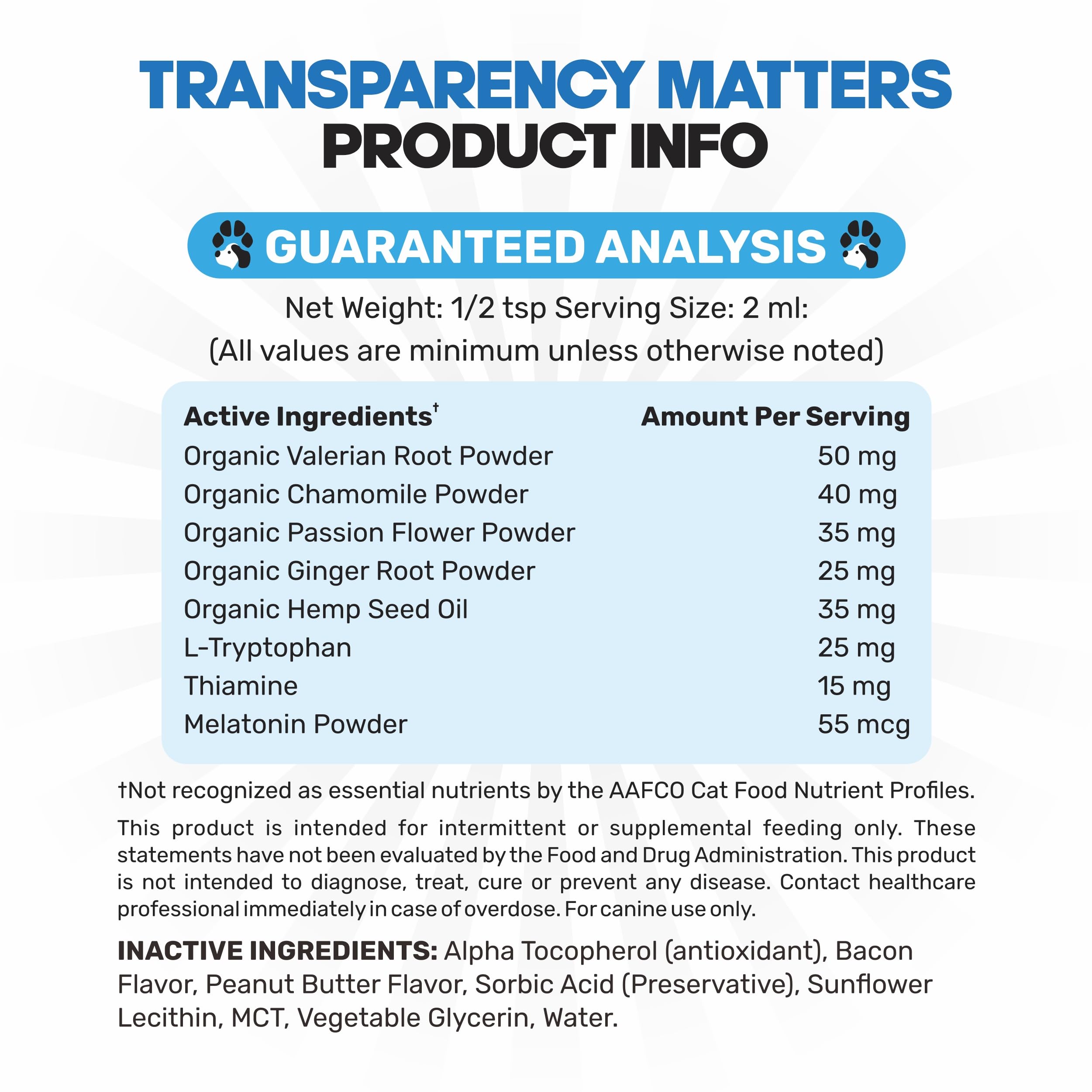 planopaws cat anxiety liquid drops 90-day supply packaging