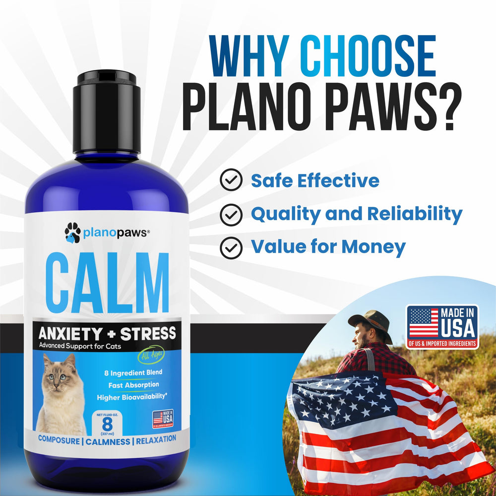 planopaws cat anxiety liquid drops suitable for senior cats