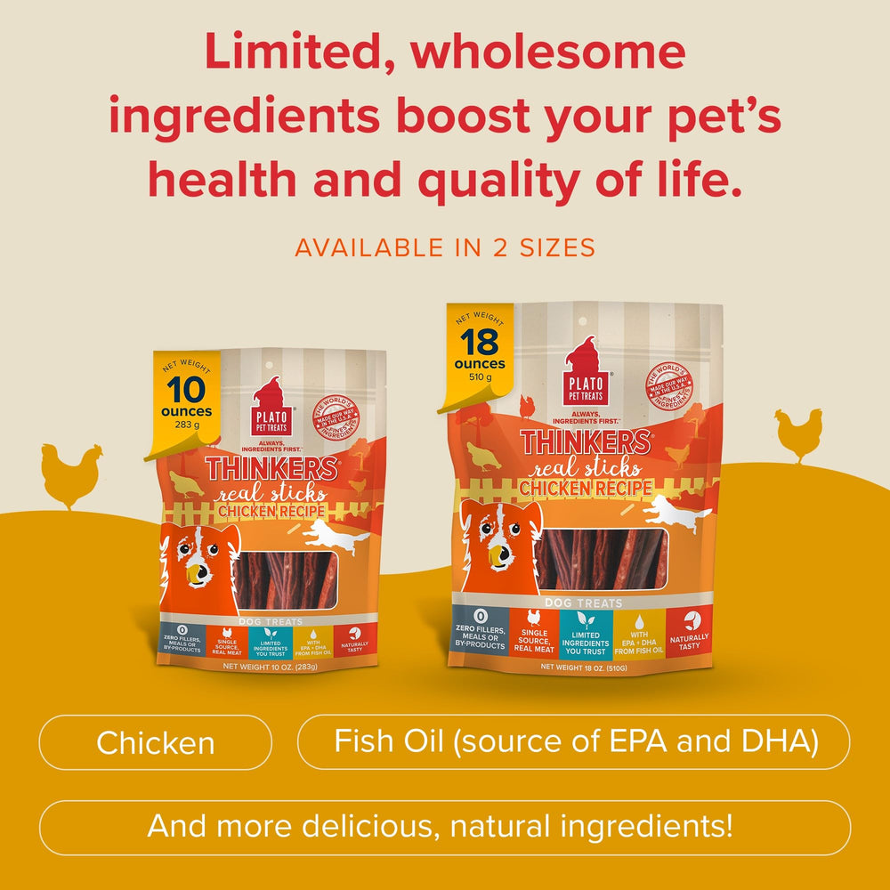 PLATO Thinkers chicken 18oz usa facility—made in California in a family-owned operation