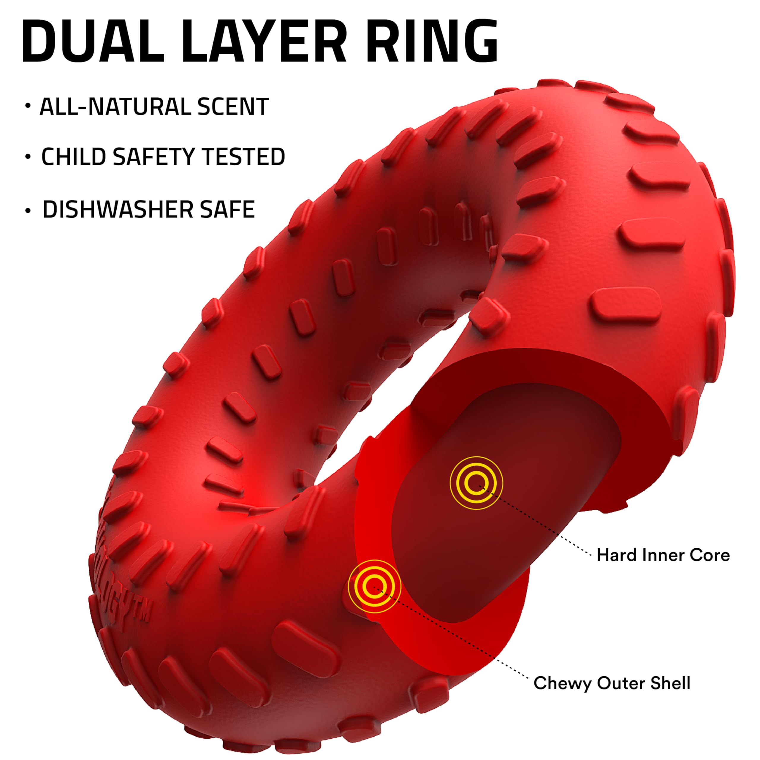 Playology beef-scented toy closeup emphasizing inviting aroma for extended play sessions.