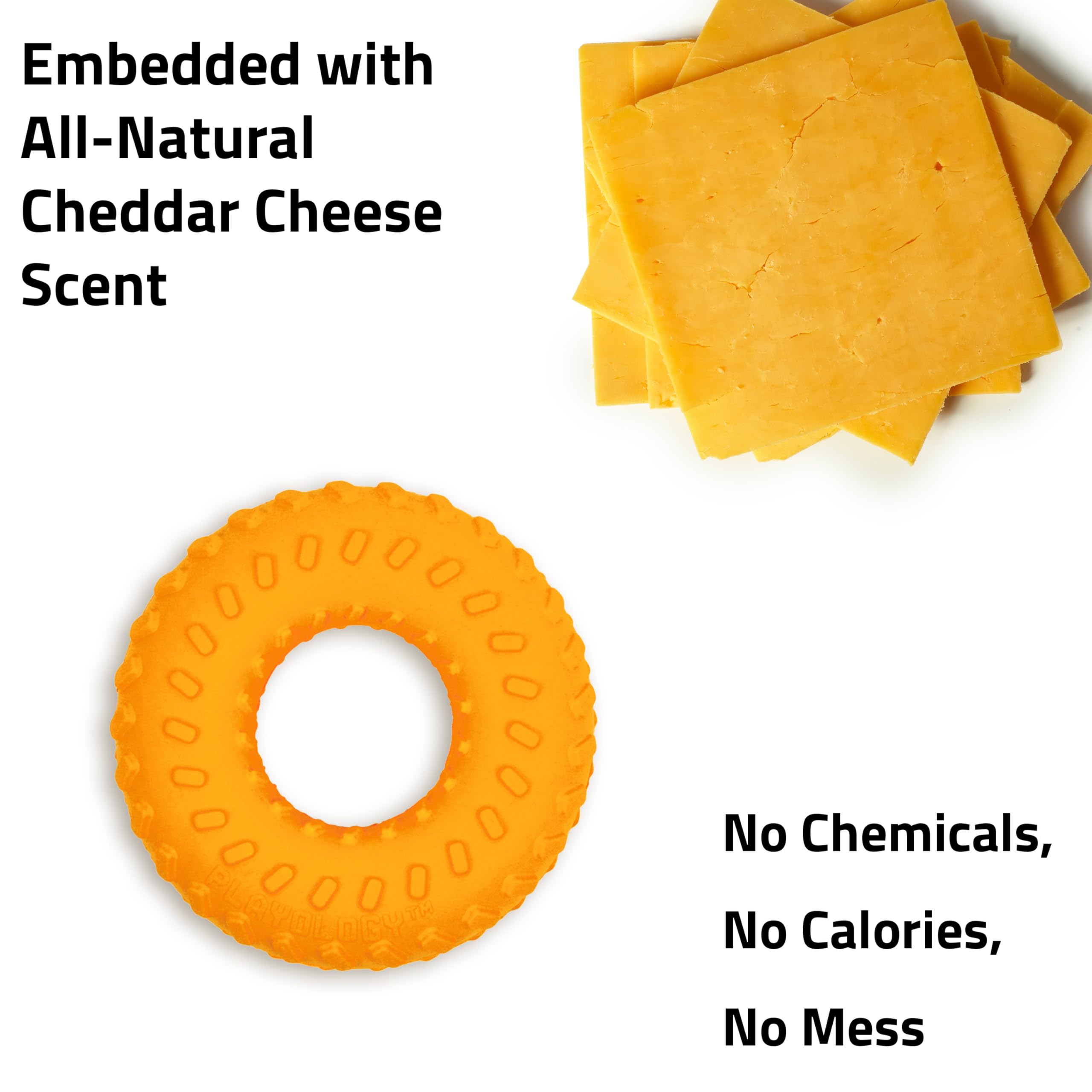 Playology durable non-toxic materials provide safe, easy-clean chew sessions