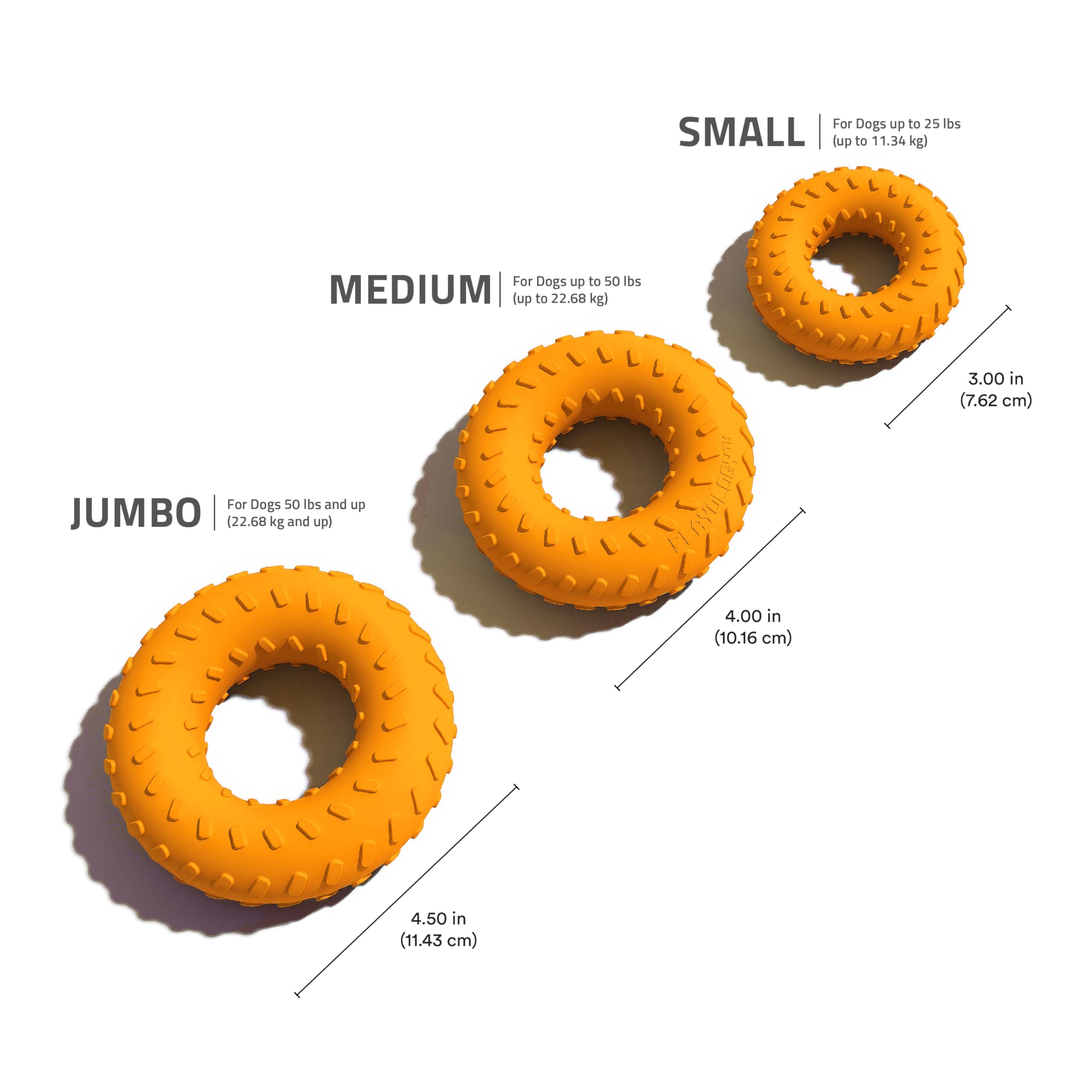 Playology easy-clean dog toy; rinse with warm water for quick cleanup after playtime.