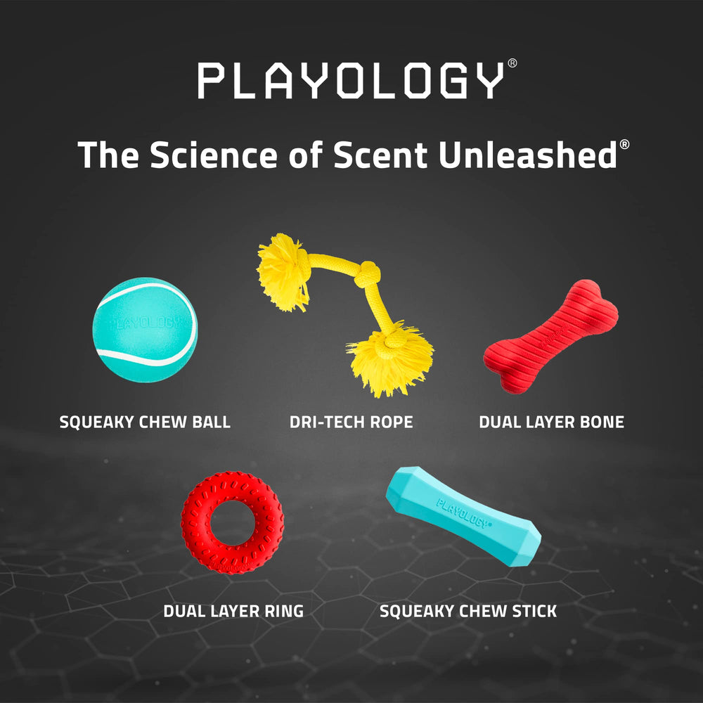 Playology encapsiscent natural scent offers a calm, engaging chewing experience.