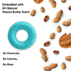 Playology peanut butter scent dog toy enhances interactive play sessions.