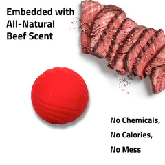 Playology soft outer layer protects teeth during chewing