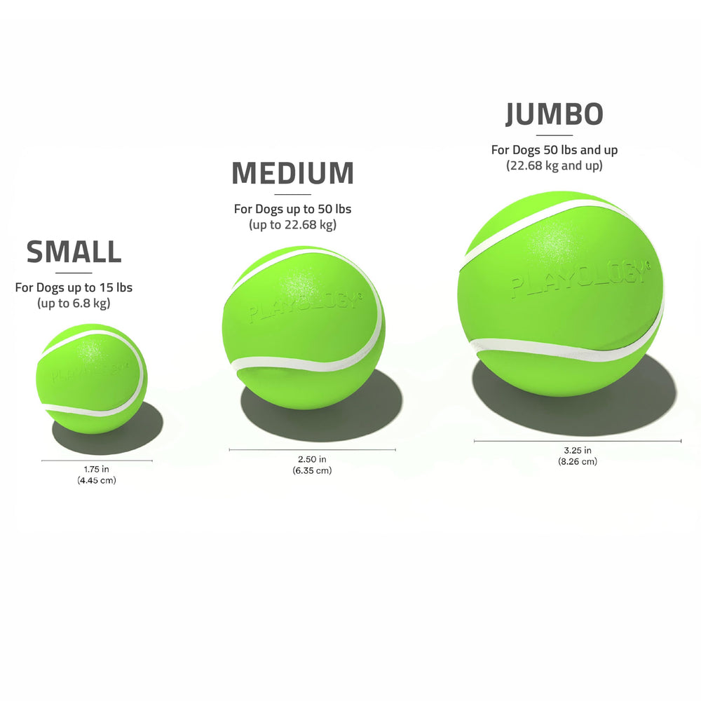 Playology Squeaky Chew Ball easy-clean-non-toxic supports quick wipe-down after messy play.