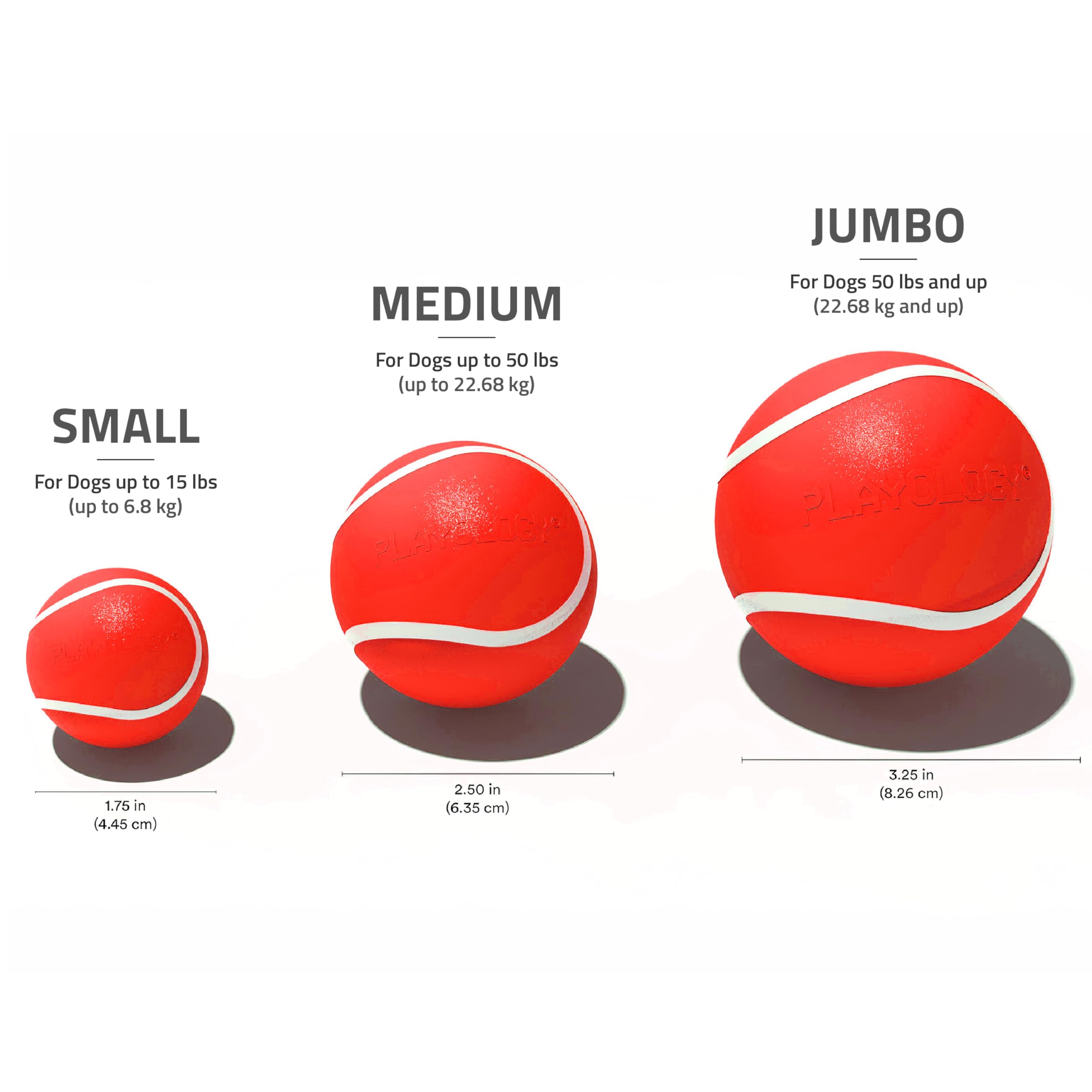 Playology Squeaky Chew Ball easy-clean aids quick cleanup after play.