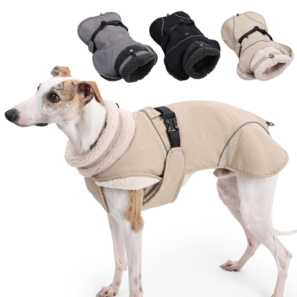 PlentiVive coat illustrates 7-point adjustable fit for various body types.