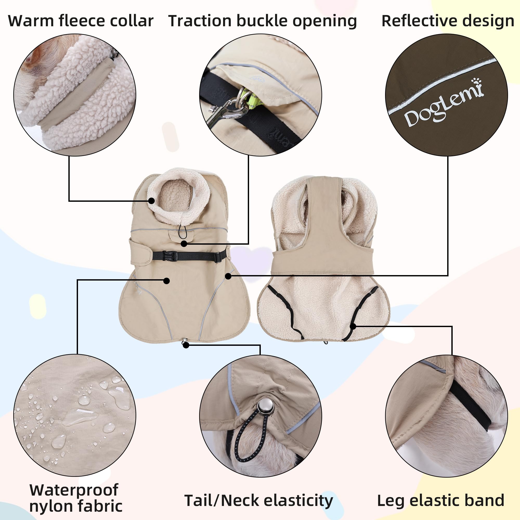PlentiVive harness slot and back leash connection for seamless leash compatibility.