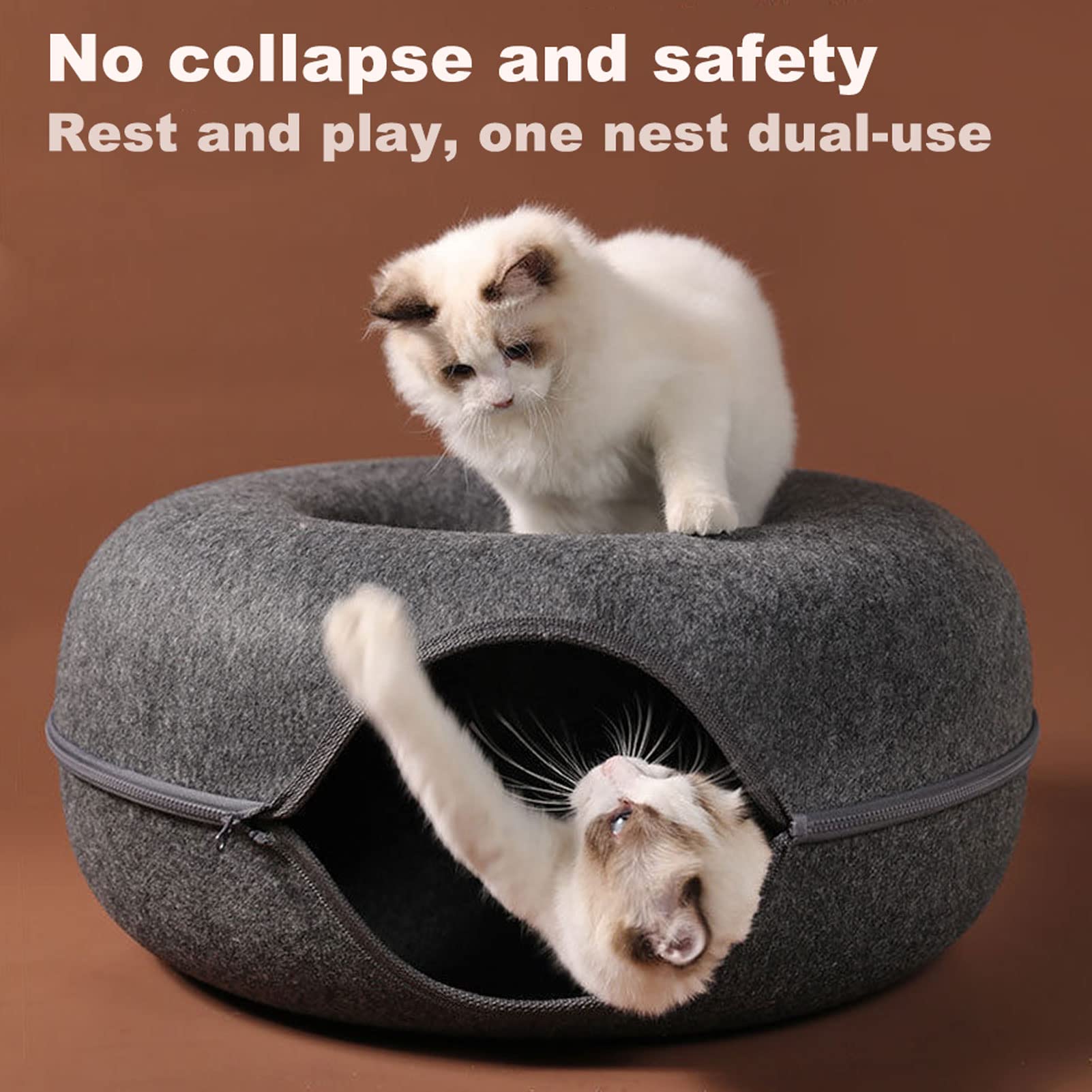 PLIISLUP bed features detachable washable cover for easy cleaning.