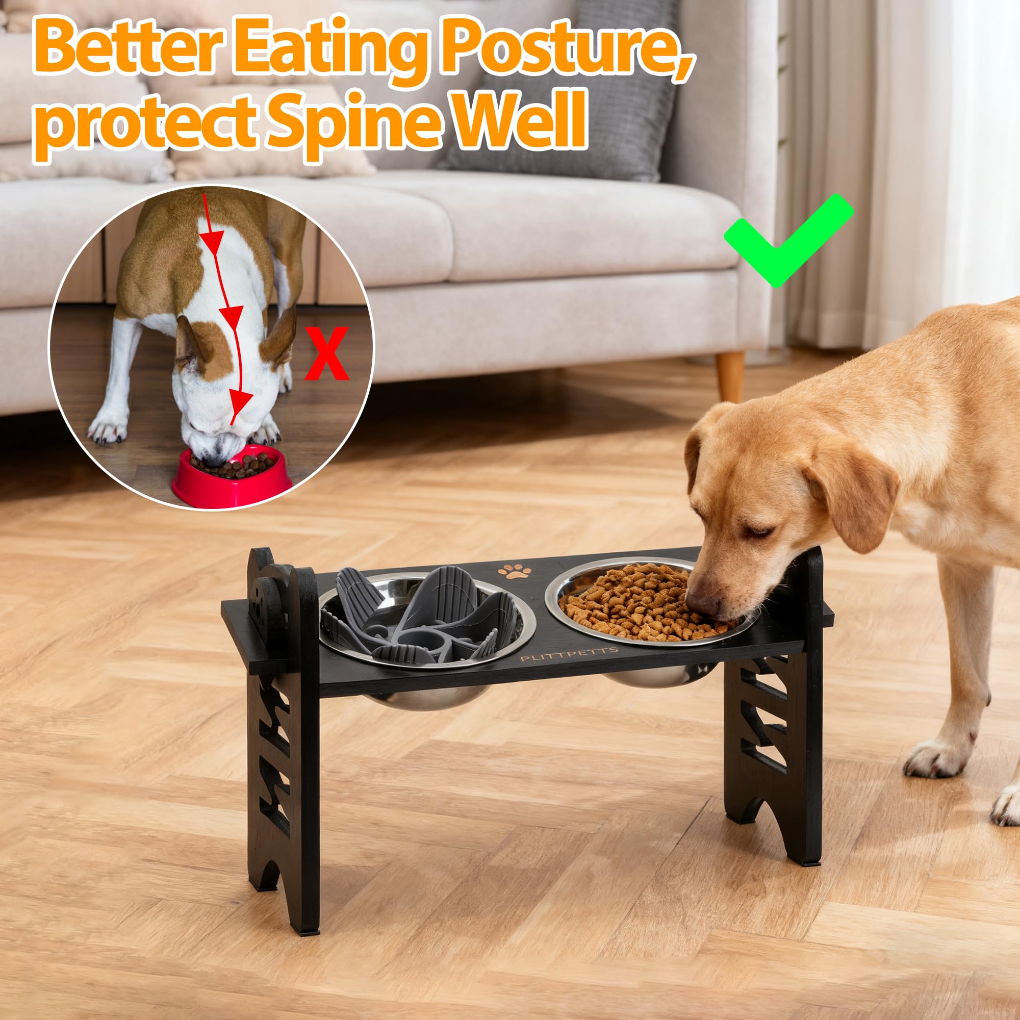 PLITTPETTS bowls are dishwasher safe, simplifying cleanup after meals.