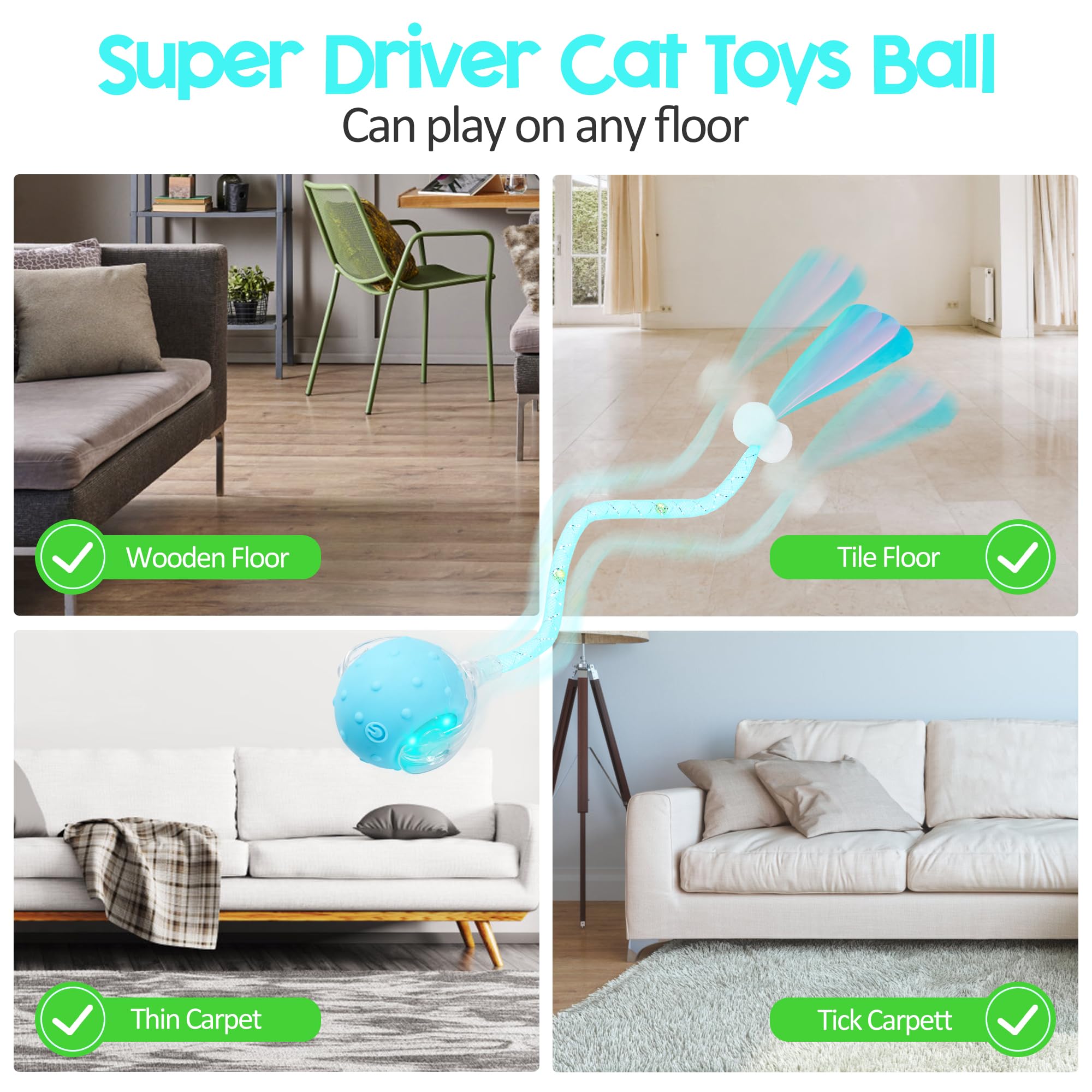 PLITTPETTS moving ball demonstrates obstacle avoidance during play