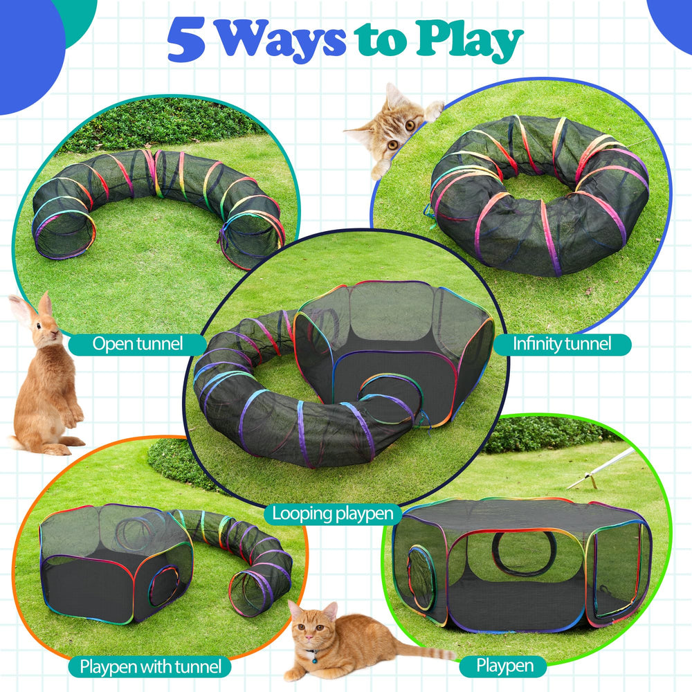 PLITTPETTS breathable-mesh panel for safe, visible supervision during outdoor fun