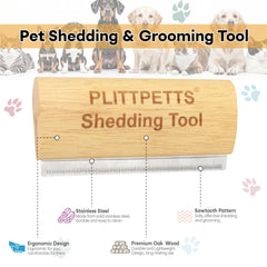 PLITTPETTS close-up of sawtooth pattern enabling efficient deshedding.