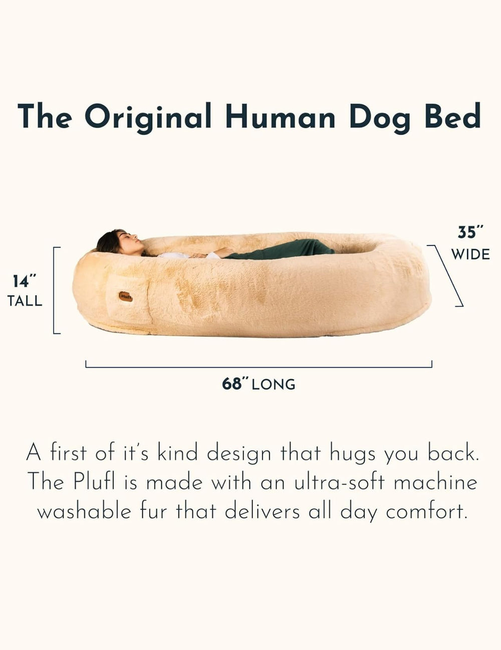 Plufl memory foam pod close-up highlights cushioned comfort for unwinding.