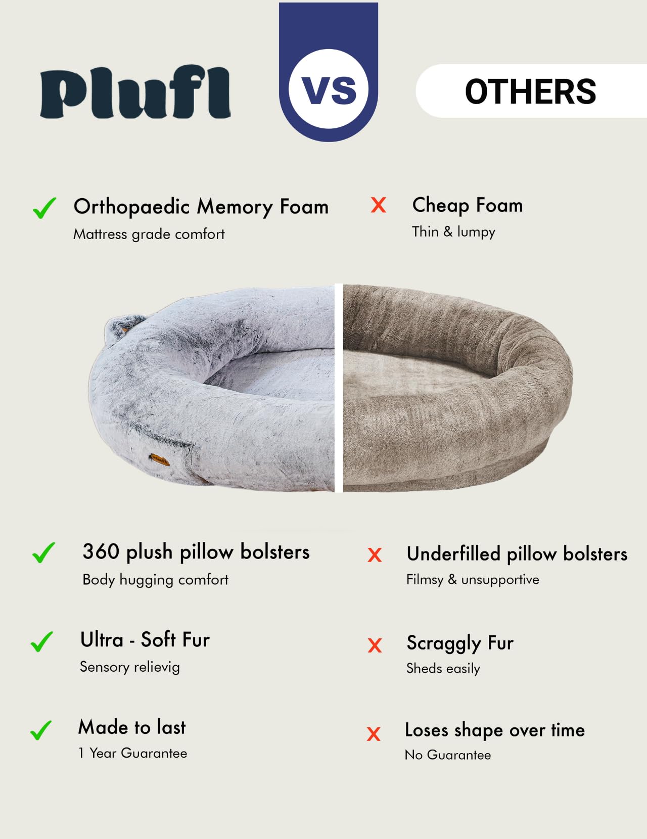 Plufl side pocket and handles support carrying your tranquil lounging space.