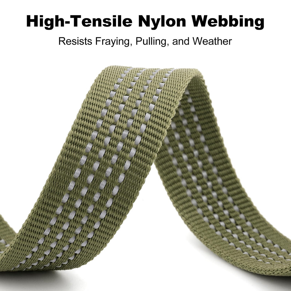 Plutus Pet colorfast nylon webbing stays bright and soft over time.