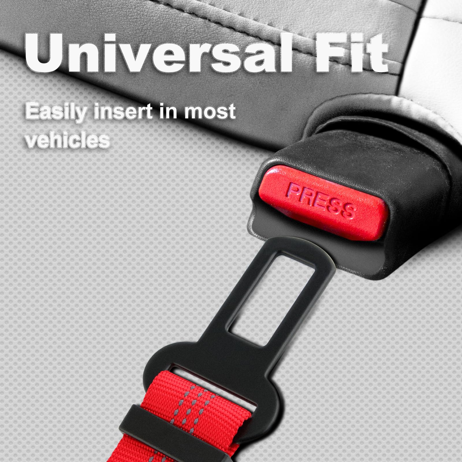 Plutus Pet elastic bungee cushions sudden moves for a smoother ride.