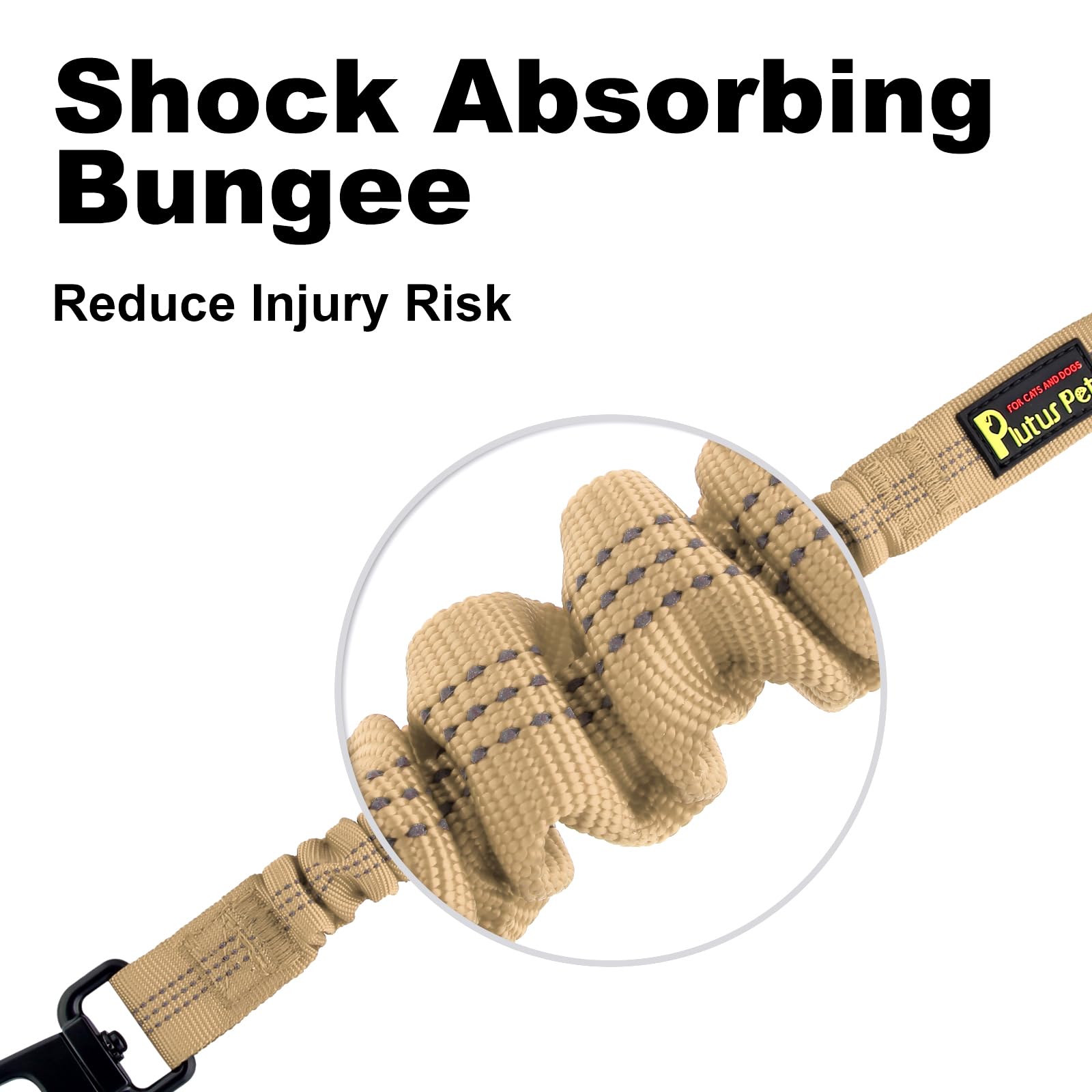 Plutus Pet seat belt has universal buckle compatible with most vehicles