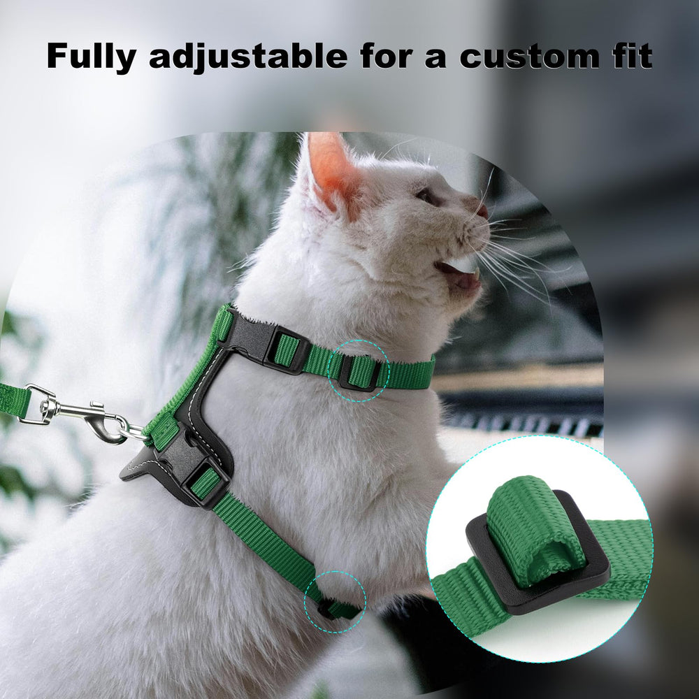 Plutus Pet easy-on-off buckles simplify dressing for shy cats.