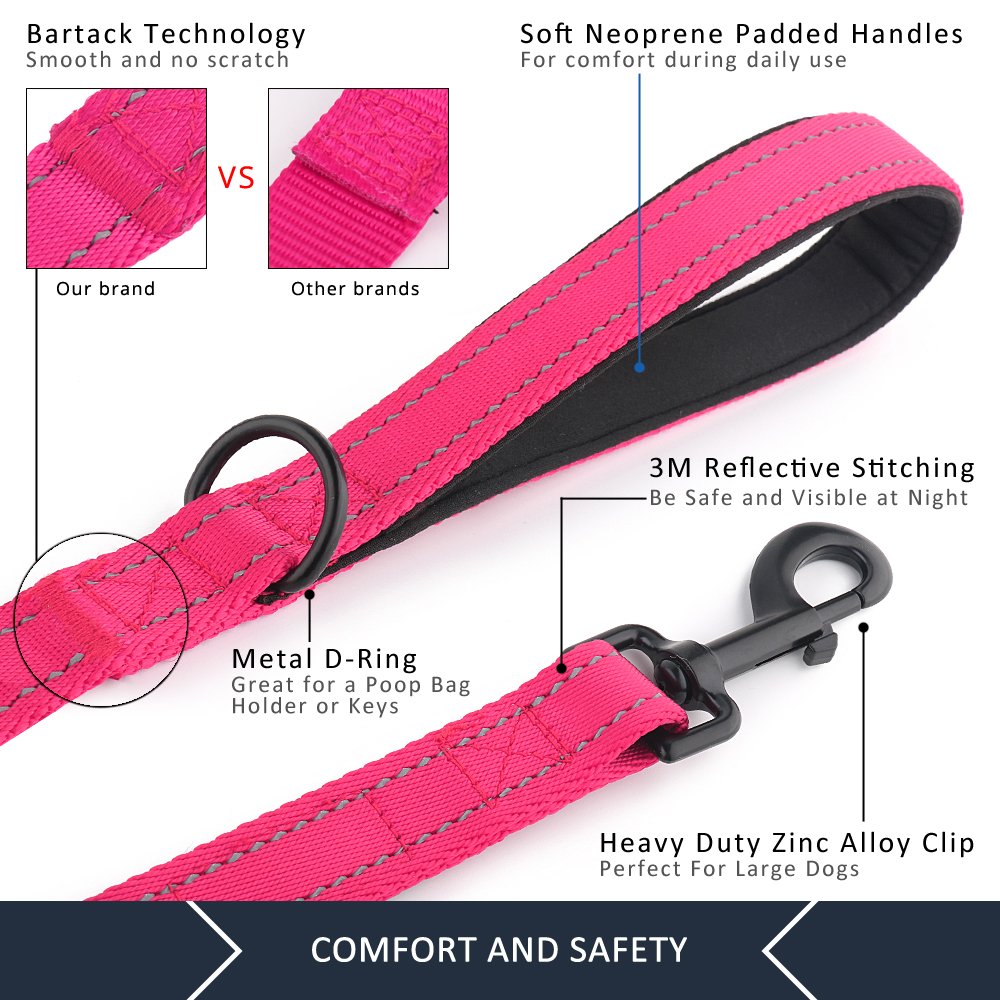 Plutus Pet reflective thread night-visibility close-up emphasizes safer evening walks.