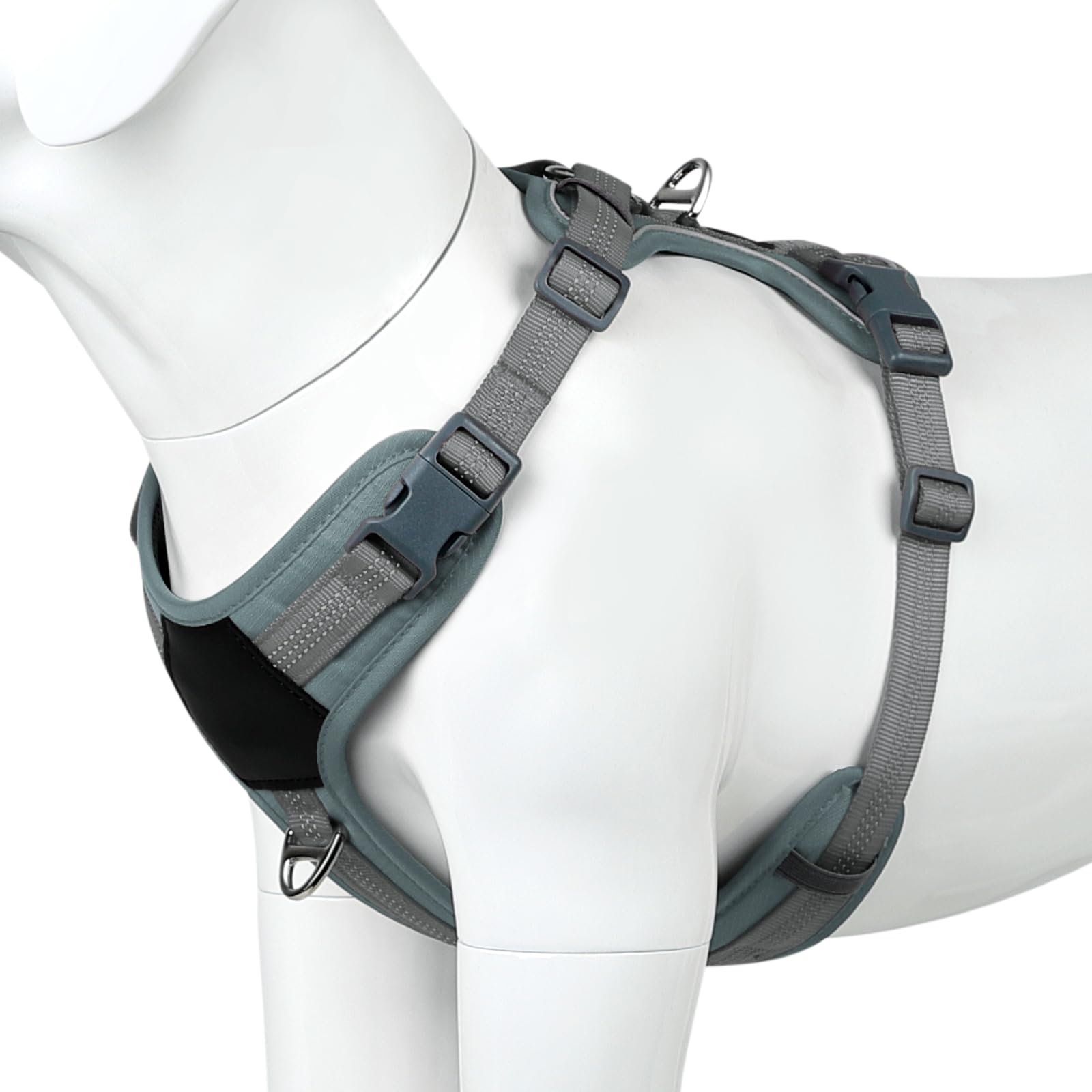 Plutus Pet no pull harness nylon material for durable daily wear and secure adventures.