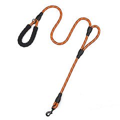 PLUTUS PET rope leash dual handles for total control on walks.