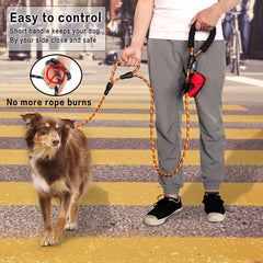 PLUTUS PET rope leash heavy duty clip for long lasting durability.