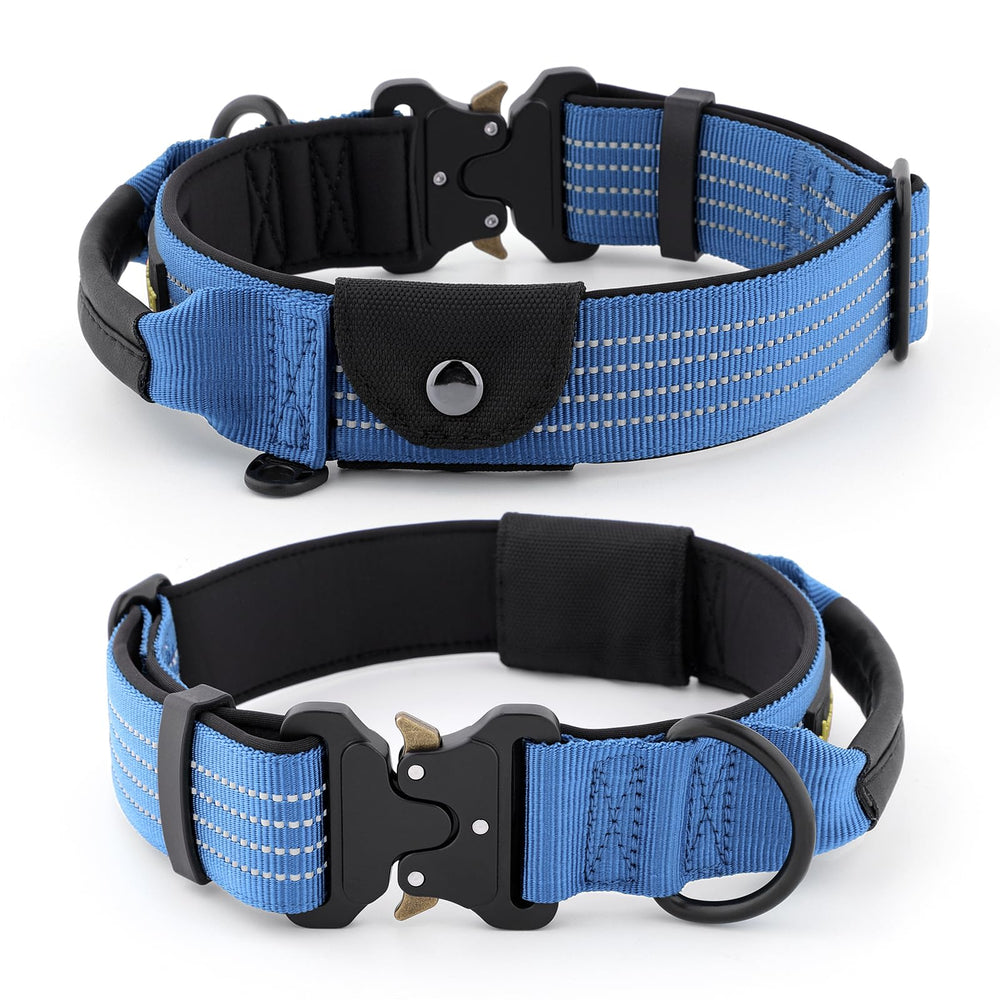 Plutus Pet Tactical AirTag pocket view for quick locate during hikes